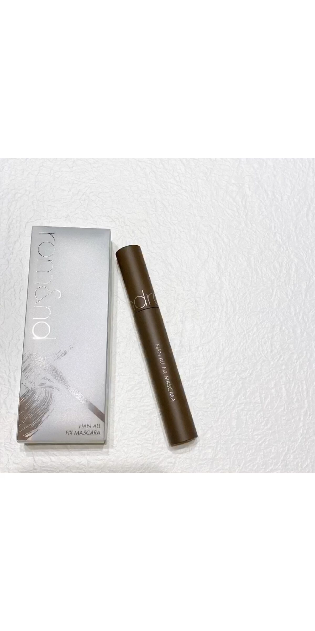 ハンオールフィックスマスカラ/rom&nd/マスカラを使ったクチコミ（1枚目）