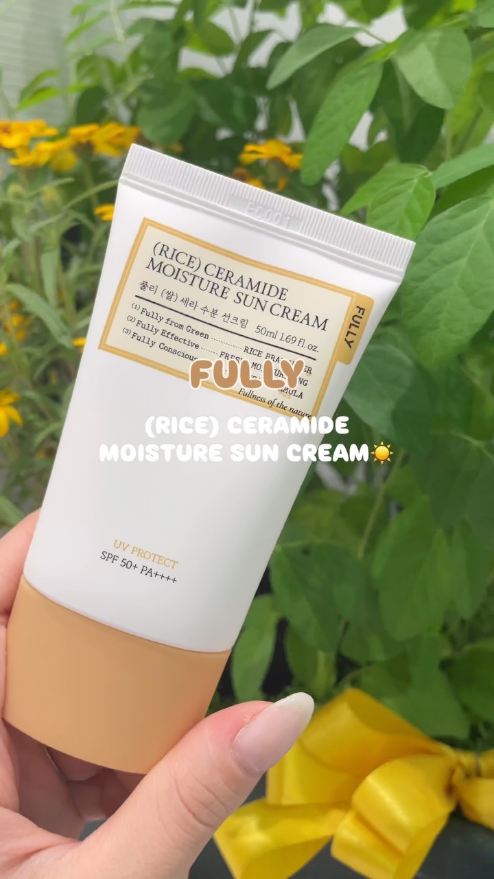 米セラミドウォーターサンクリーム/FULLY/日焼け止めクリームの動画クチコミ1つ目