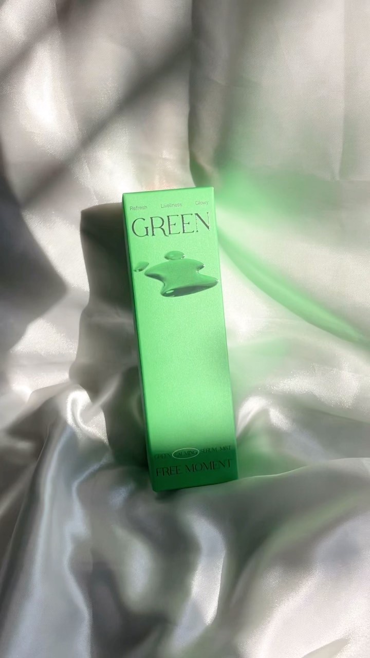 グリーンカーミングセラムミスト/Free Moment /ミスト状化粧水の動画クチコミ2つ目