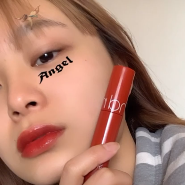 ジューシーラスティングティント/rom&nd/リップティントを使ったクチコミ（1枚目）