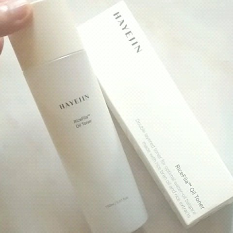 ライスピラーオイルトナー/HAYEJIN/化粧水の動画クチコミ4つ目