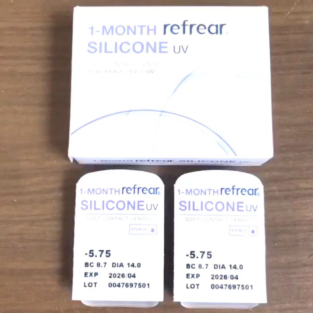 ワンデーリフレア シリコーン/Refrear/ワンデー（１DAY）カラコンの動画クチコミ1つ目