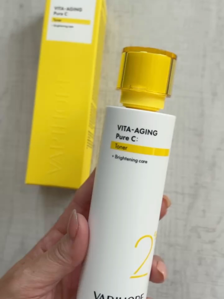 ビタエイジングピュアC セラムトナー/VARI:HOPE/化粧水の動画クチコミ2つ目
