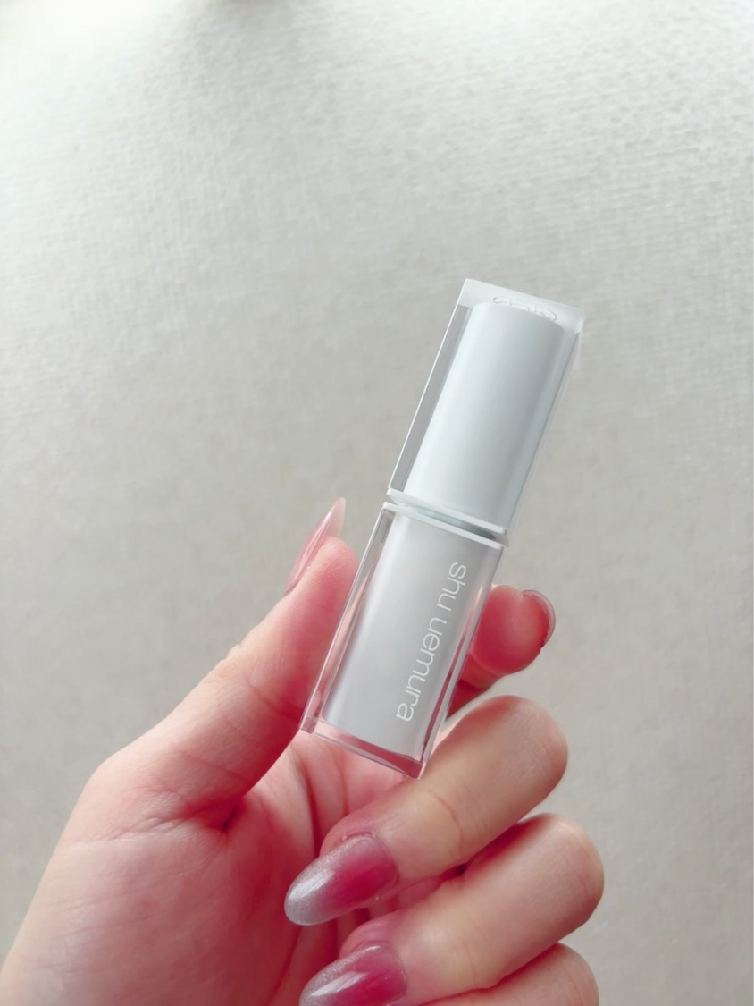 キヌケアグローアップ グリーム/shu uemura/口紅を使ったクチコミ（2枚目）