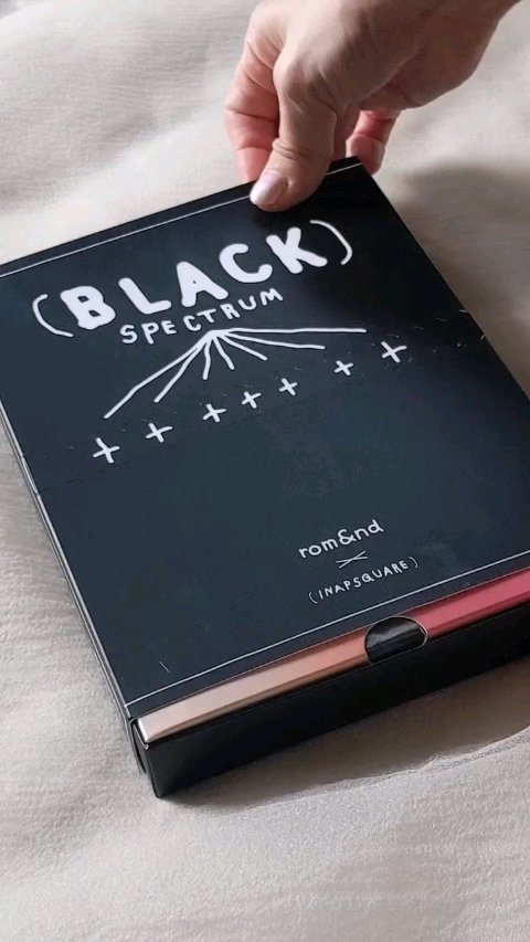 ブラックスペクトラムエディション（rom&nd×INAPSQUARE）/rom&nd/メイクアップキットを使ったクチコミ（1枚目）