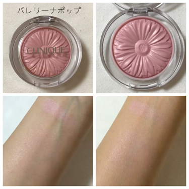 チーク ポップ/CLINIQUE/パウダーチークを使ったクチコミ(4枚目)