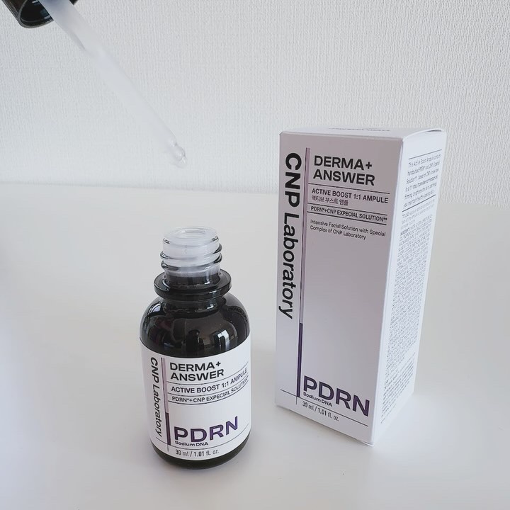 ダーマアンサー PDRN アクティブブースト1:1アンプル/CNP Laboratory/美容液を使ったクチコミ（1枚目）