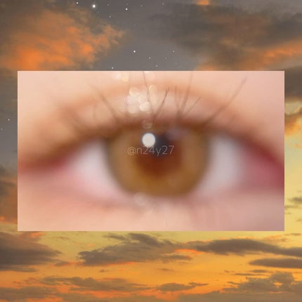 Romantea Rose/THEPIEL/カラーコンタクトレンズを使ったクチコミ(1枚目)