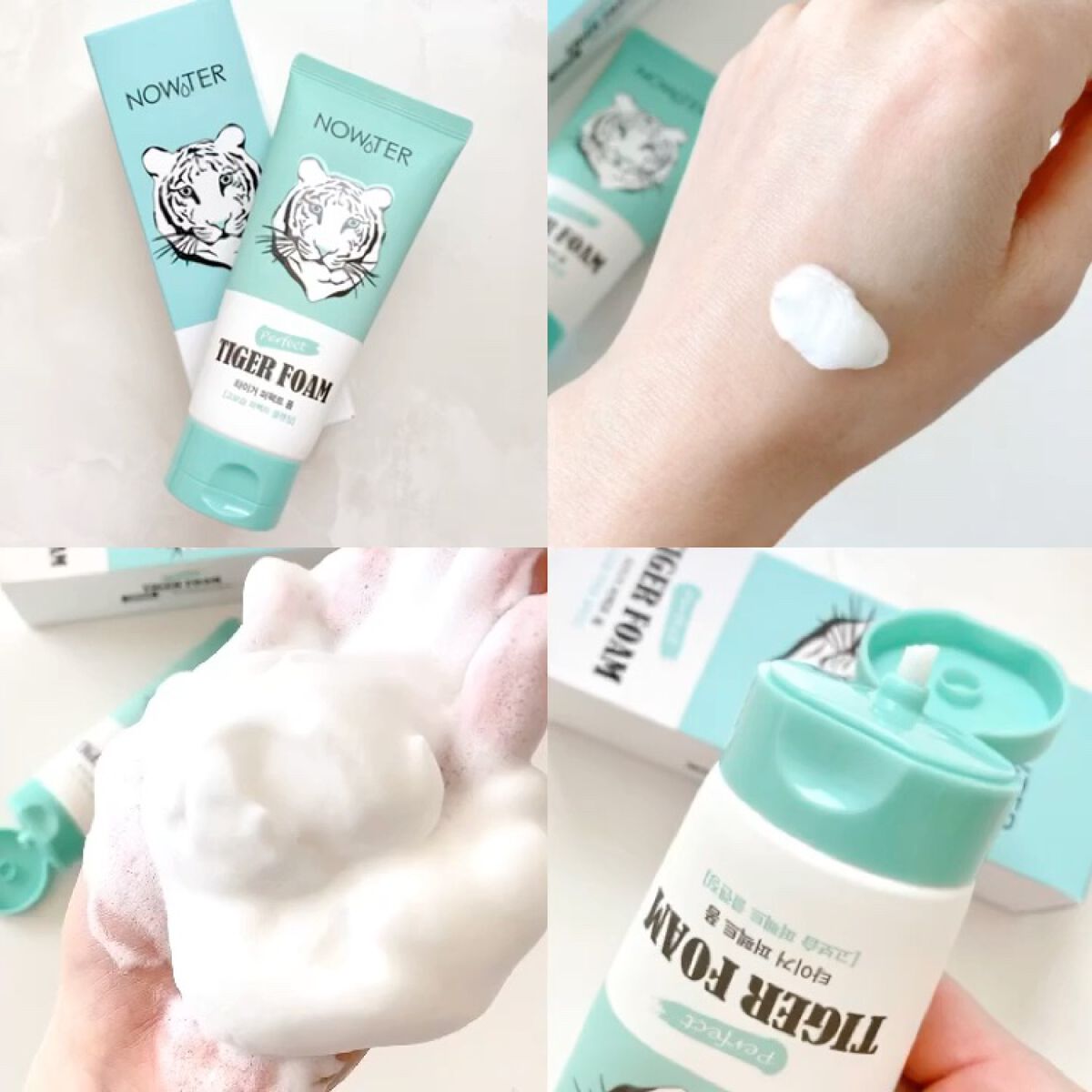 タイガーパーフェクトフォーム/NOWATER/洗顔フォームの動画クチコミ1つ目