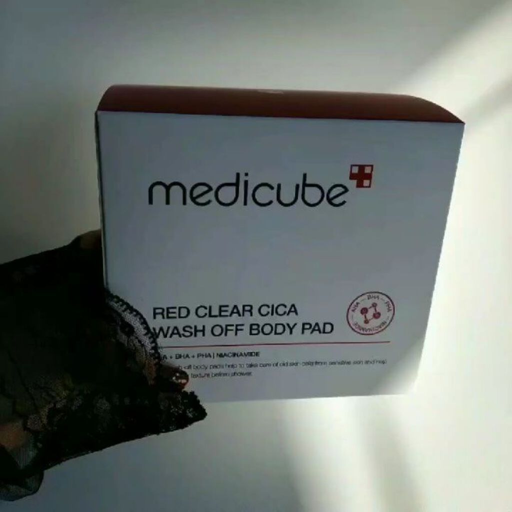 レッドシカ洗い流すボディパッド/MEDICUBE/ボディシートを使ったクチコミ（2枚目）