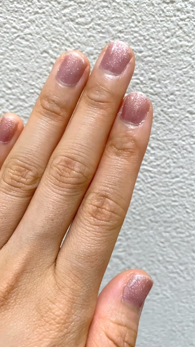 マグネットスティックネイルジェル/3COINS/ジェルネイルを使ったクチコミ（2枚目）