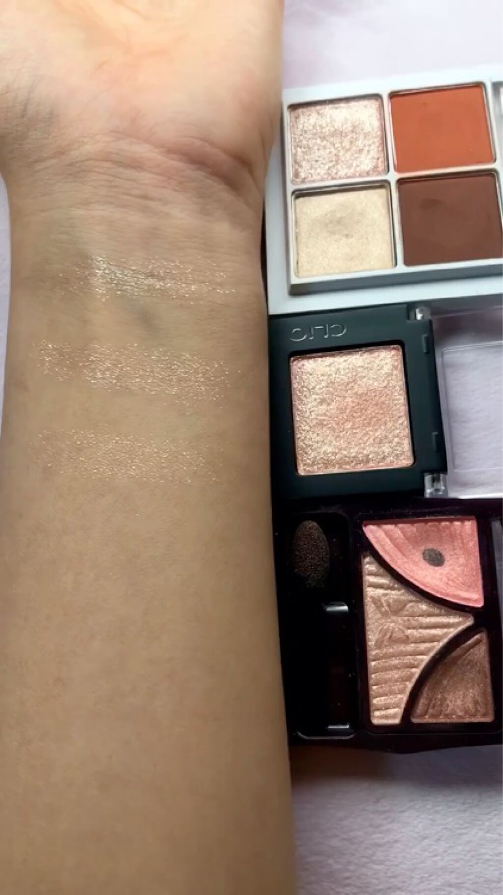 ジューシーピュアアイズ/キャンメイク/アイシャドウパレットを使ったクチコミ（2枚目）