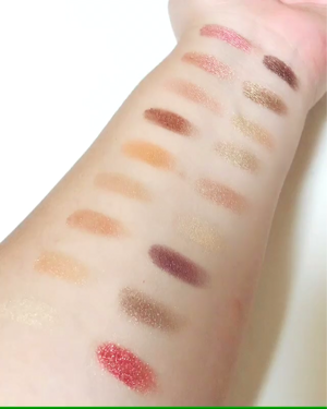 Solar Flare 18 Color Baked Eyeshadow Palette/bh cosmetics/アイシャドウパレットの動画クチコミ1つ目