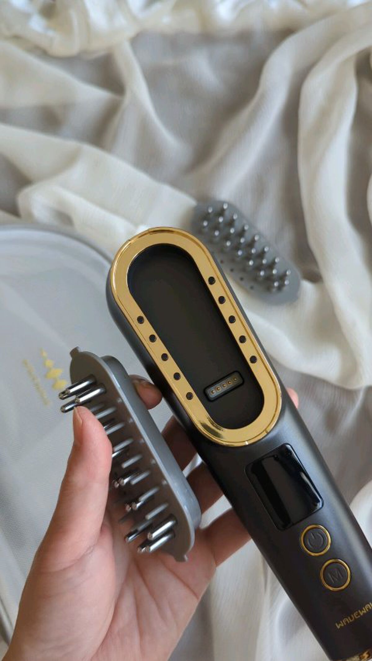 スカルプブラッシュプレミアム/WAVE WAVE/美顔器・マッサージを使ったクチコミ（2枚目）