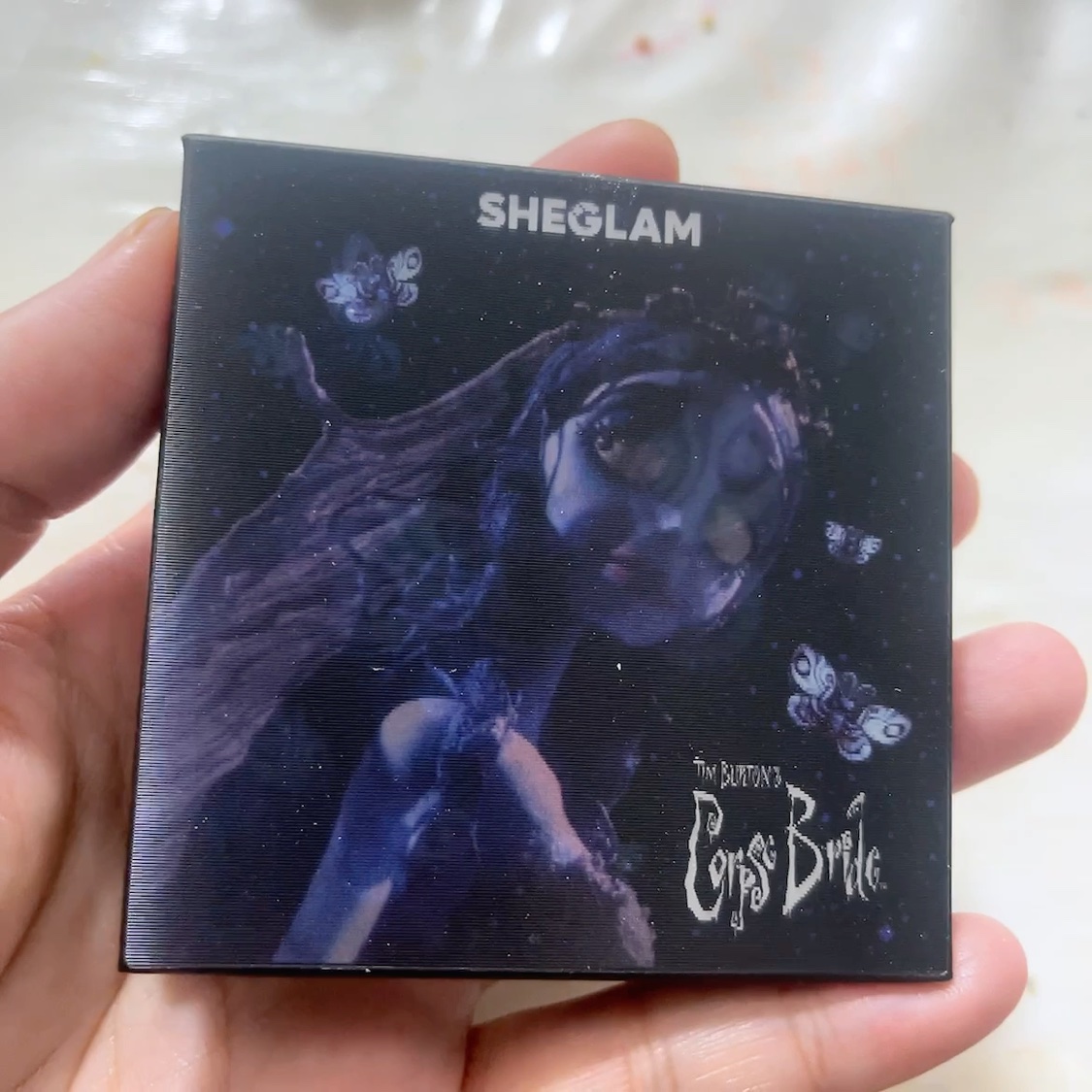 BEAMING BUTTERFLY ハイライター/SHEGLAM/パウダーハイライトを使ったクチコミ（3枚目）