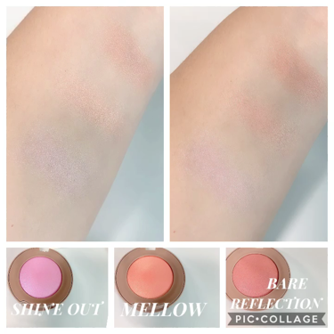 トゥルーディメンショングロウチーク/hince/パウダーチークを使ったクチコミ（3枚目）