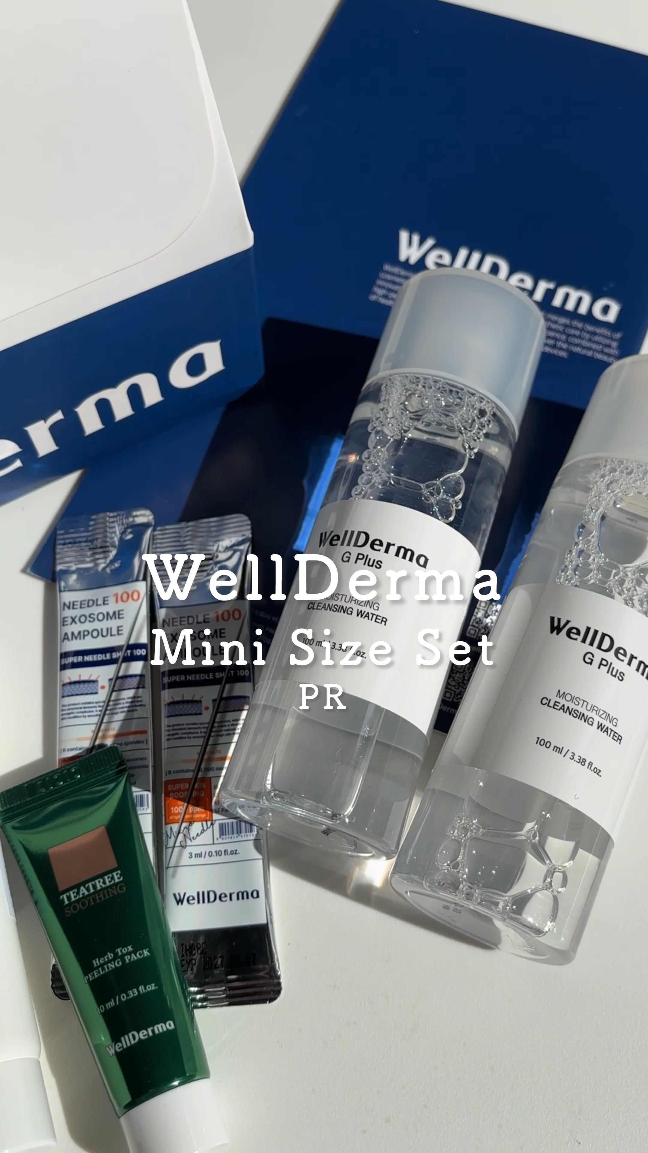 サファイアマリンコラーゲン洗顔フォーム/WellDerma/洗顔フォームの動画クチコミ1つ目