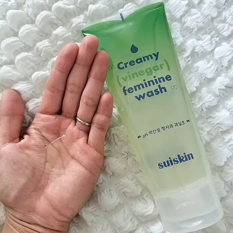 クリーミービネガーフェミニンウォッシュ/suiskin/ボディソープを使ったクチコミ（3枚目）