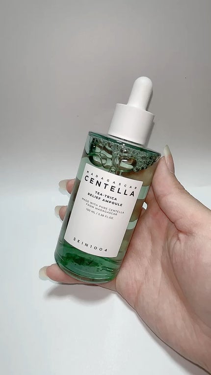 ティーツリカ リリーフ アンプル/SKIN1004/美容液の人気ショート動画