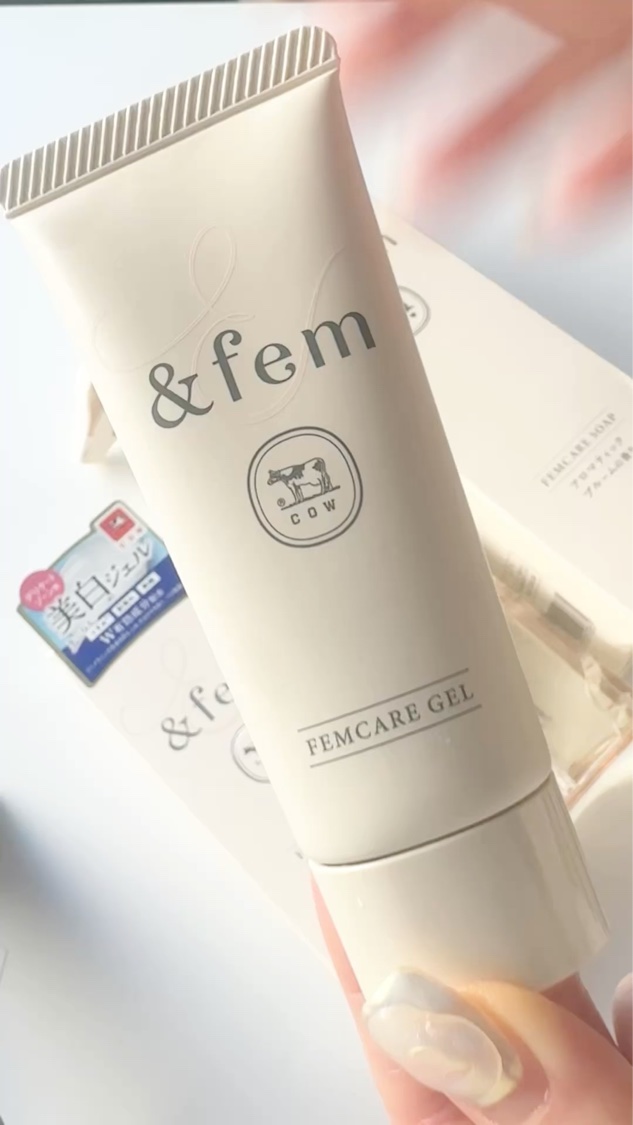アンドフェム フェムケア美白ジェル/＆fem/ボディクリームの動画クチコミ2つ目