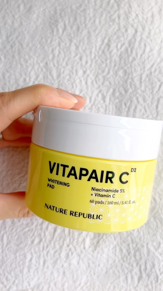 ビタペアC 美容液パッド/ネイチャーリパブリック/トナーパッドを使ったクチコミ（2枚目）