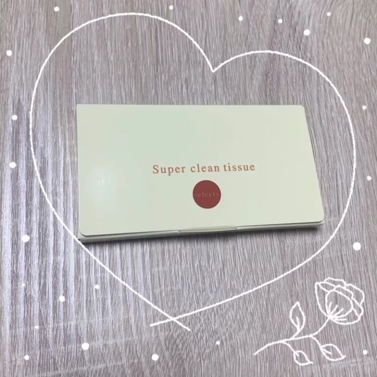 コンビニック セレクティ あぶらとり紙のクチコミ「可もなく不可もなくかなと思いました。..」（1枚目）