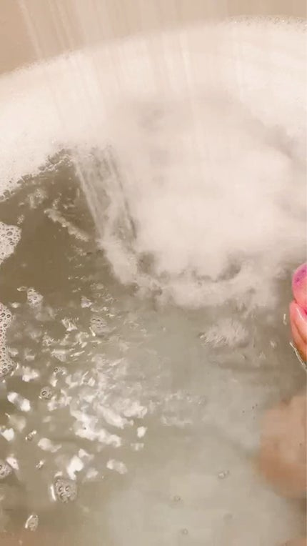 スリーピーバブルバー/ラッシュ/炭酸系入浴剤の動画クチコミ4つ目