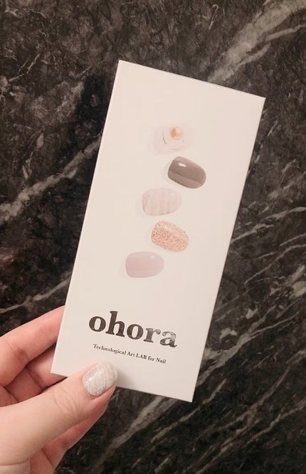 セミキュアジェルネイル(ハンド)/ohora/ネイルシールの人気ショート動画