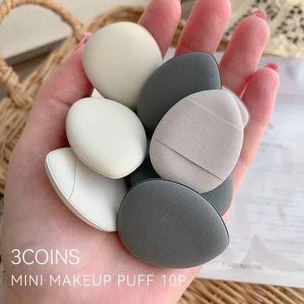 ミニメイクパフ10P/3COINS/パフ・スポンジの人気ショート動画