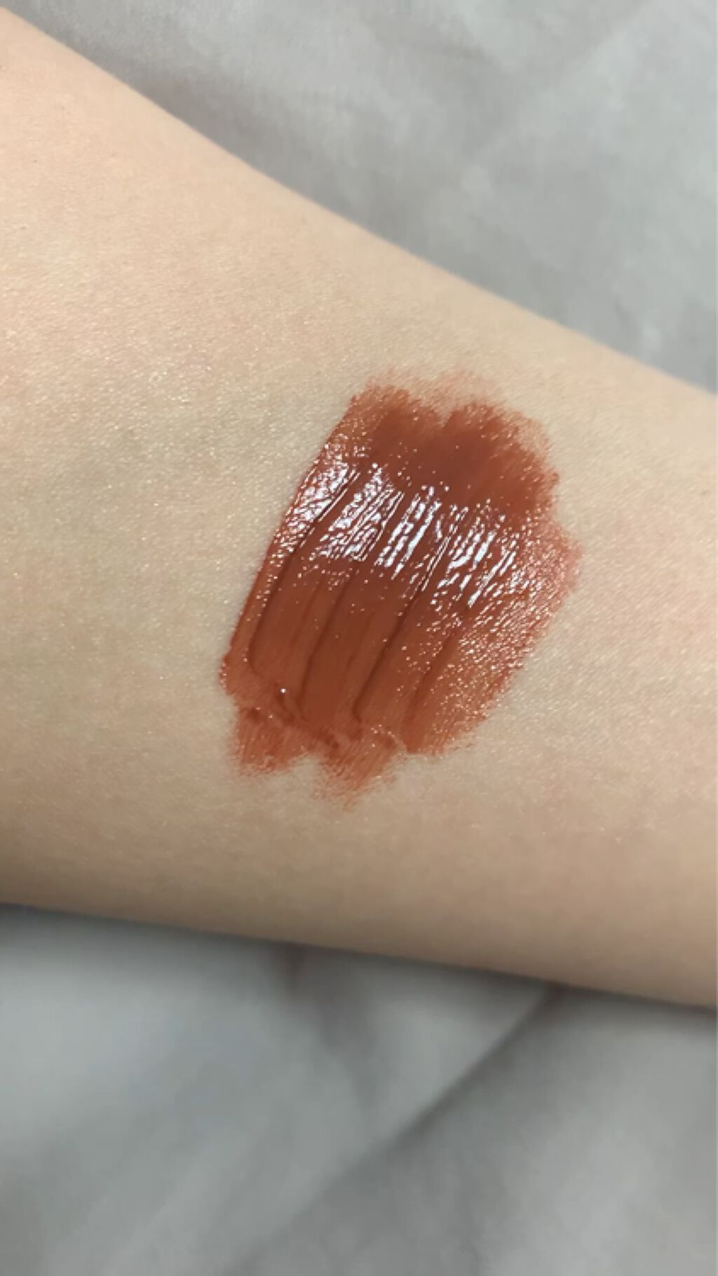 ジューシーリブティント 06 ルーブラウン/RICAFROSH/リップティントを使ったクチコミ（3枚目）