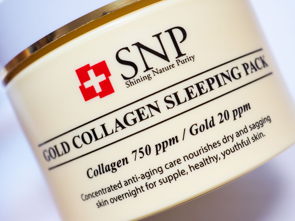 SNP ゴールド コラーゲン スリーピング パック/SNP/シートマスク・パックの人気ショート動画