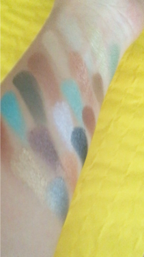 アイラブチョコレート/MAKEUP REVOLUTION/アイシャドウパレットを使ったクチコミ（3枚目）