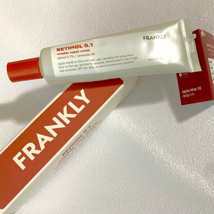 レチノール0.1%クリーム/Frankly/フェイスクリームの人気ショート動画
