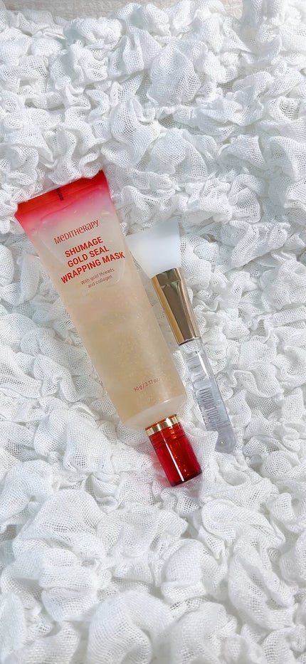 シューマジゴールド糸ラッピングマスク/MEDITHERAPY/シートマスク・パックの人気ショート動画