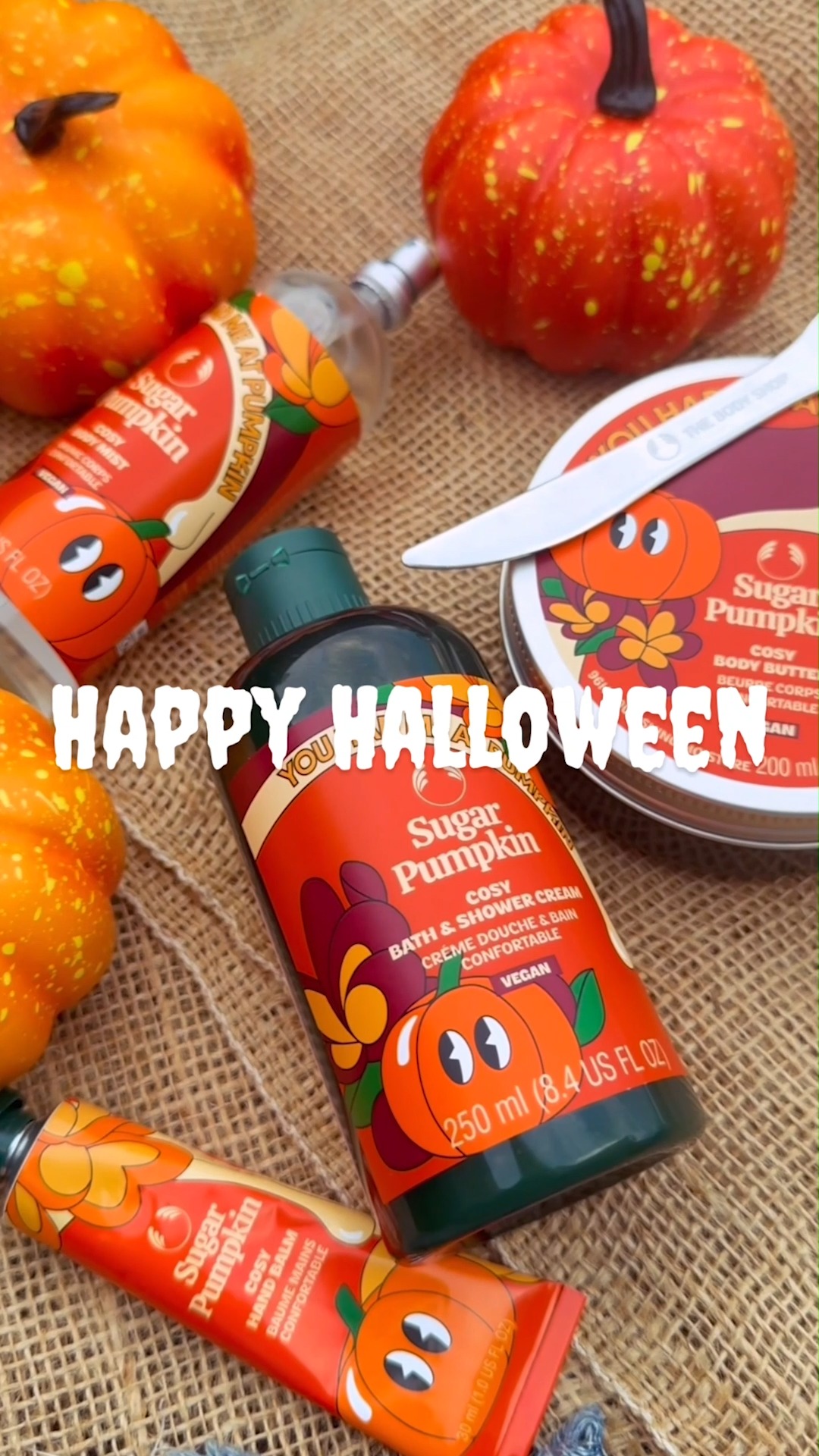 もうすぐハロウィン🎃🍬👻🍫

大人のハロウィンは
お菓子の代わりに
スイーツのような香りの
ボディケアギフトはいかが？🛀🕯️

･.＼\＊Trick or Treat＊/／.･


#ザボディショップ #ボディショップ #THE