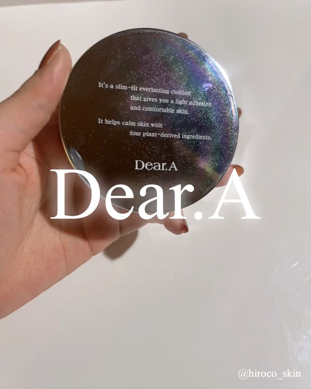 スリムフィット エバーラスティング クッション/Dear.A/クッションファンデーションを使ったクチコミ（1枚目）