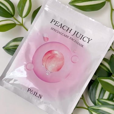PEACH JUICY スペシャルケアフェイスマスク/POILN/シートマスク・パックの動画クチコミ2つ目