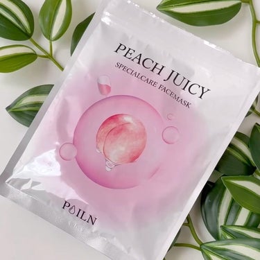 PEACH JUICY スペシャルケアフェイスマスク/POILN/シートマスク・パックを使ったクチコミ（2枚目）