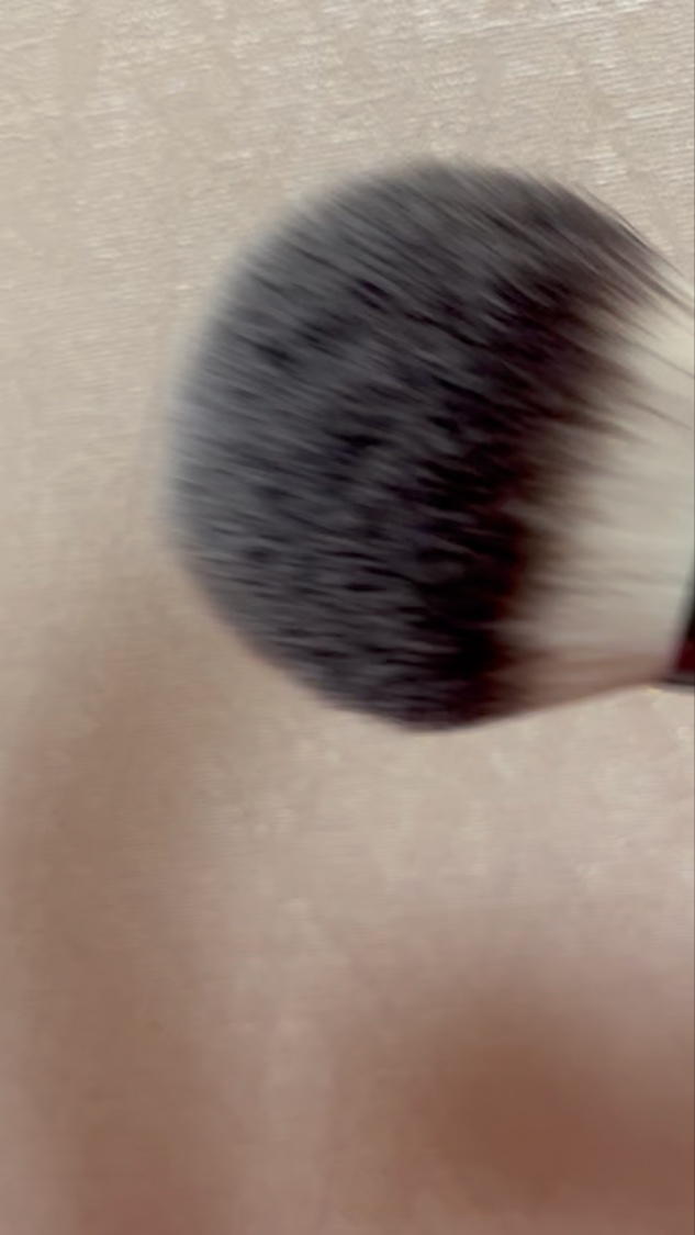 パウダーファンブラシ/ロージーローザ/メイクブラシを使ったクチコミ（3枚目）