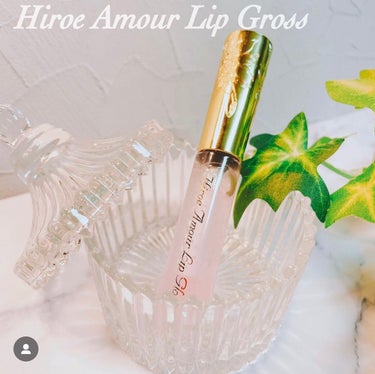 hiroe amour lip gloss/hiroe-amour/リップグロスを使ったクチコミ（1枚目）