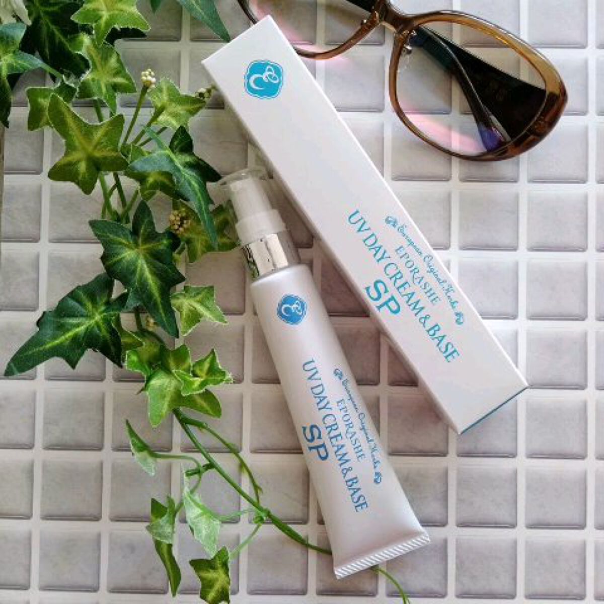 UVデイクリーム＆ベースSP/EPORASHE/日焼け止めクリームを使ったクチコミ（1枚目）