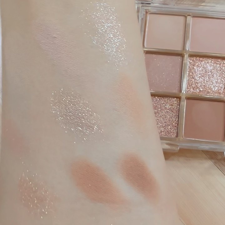 KEYBO FALL IN LOVE SHADOW PALETTE/keybo/アイシャドウパレットを使ったクチコミ（3枚目）