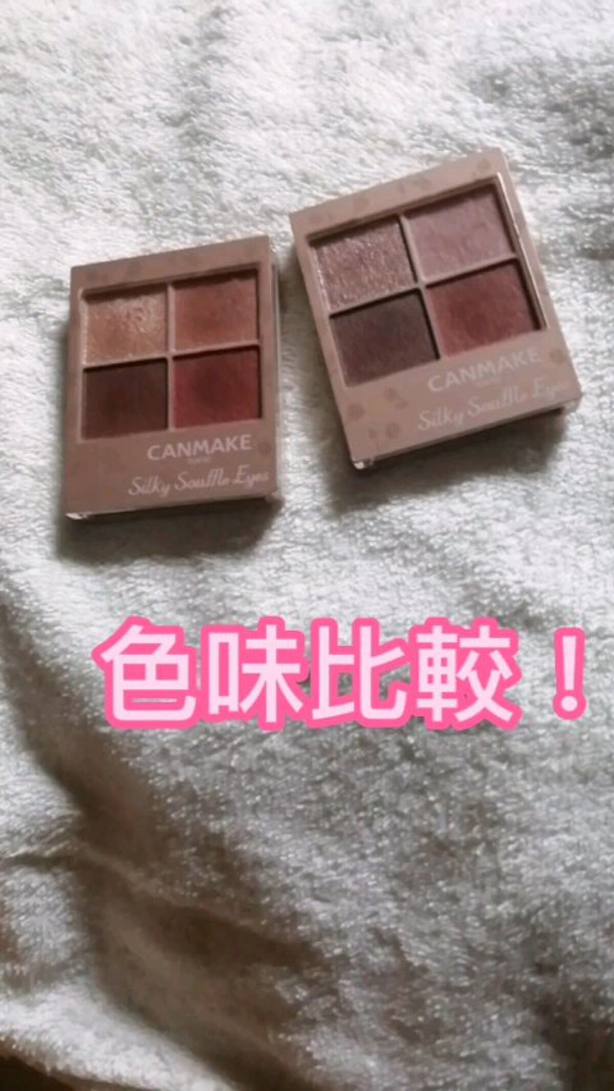 シルキースフレアイズ（マットタイプ）/キャンメイク/アイシャドウパレットを使ったクチコミ（1枚目）