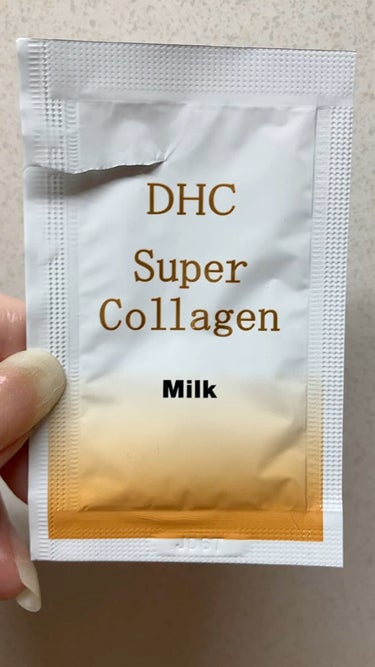 DHC スーパーコラーゲン ミルクのクチコミ「DHC🤎スーパーコラーゲン ミルク

スーパーコラーゲンの乳液！
みずみずしくて使用感良かった.....」（1枚目）