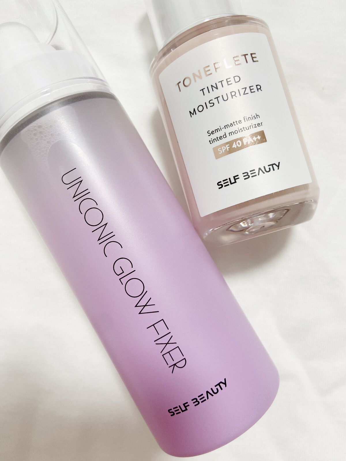 ユニコーン メイクアップグローフィックスミスト/SELF BEAUTY/フィックスミストを使ったクチコミ（1枚目）