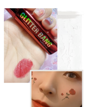 デア ティント グリッターバン/MISSHA/リップティントの動画クチコミ1つ目