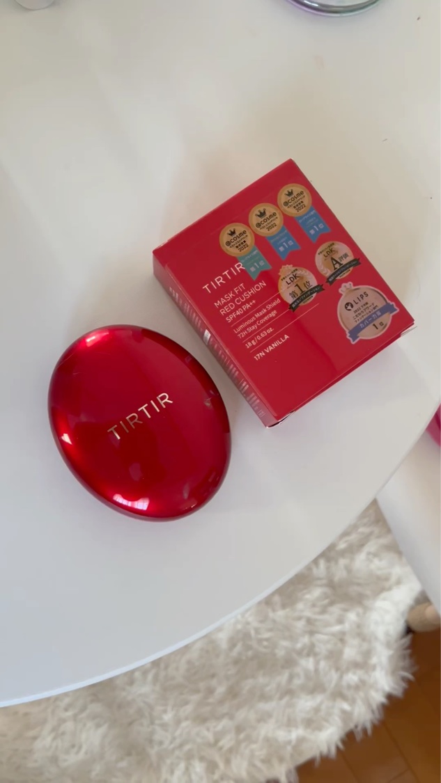 マスク フィット レッド クッション/TIRTIR(ティルティル)/クッションファンデーションの動画クチコミ3つ目