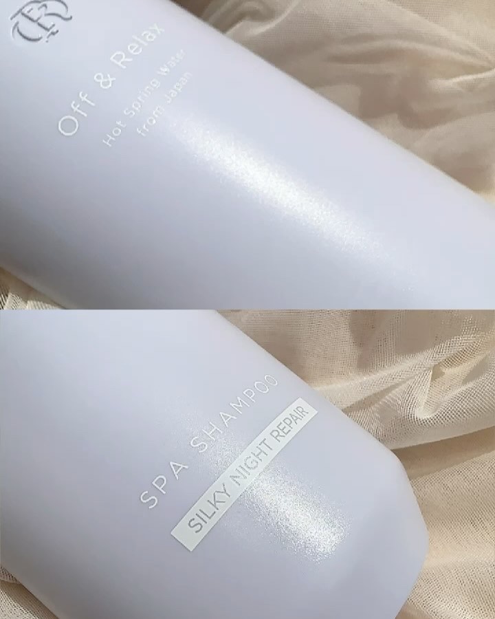ＯＲ スパ・シャンプー／ヘアトリートメント シルキーナイトリペア/Off&Relax/市販シャンプーを使ったクチコミ（2枚目）