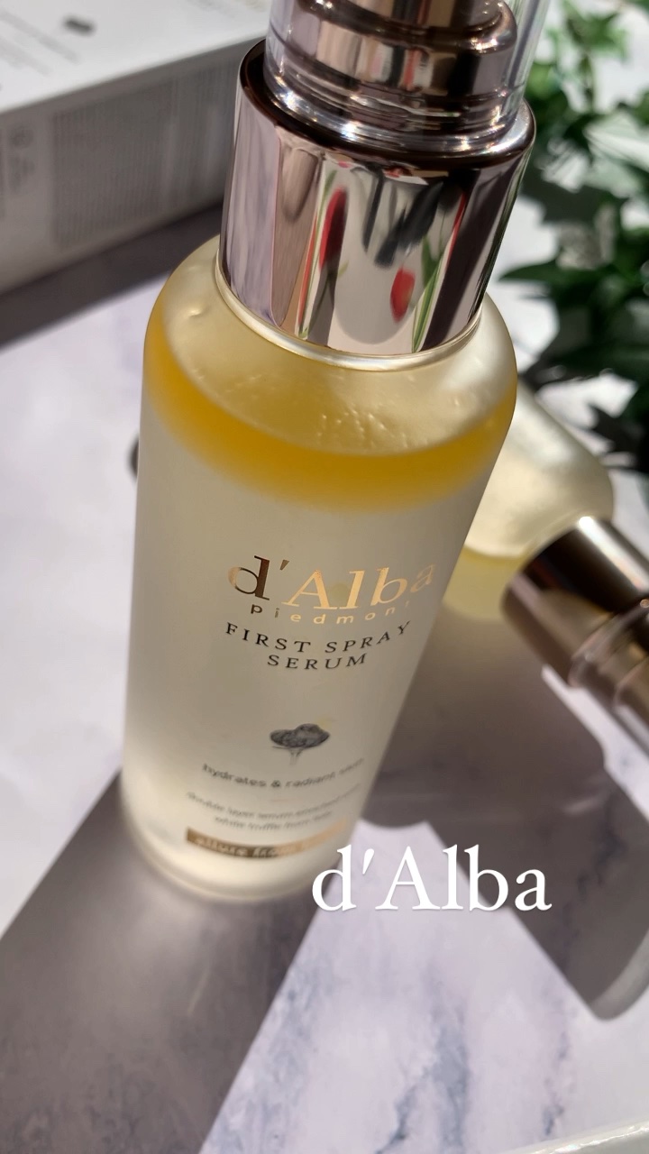 ダルバ ホワイトトリュフファーストスプレーセラム/ダルバ/ミスト状化粧水を使ったクチコミ（1枚目）