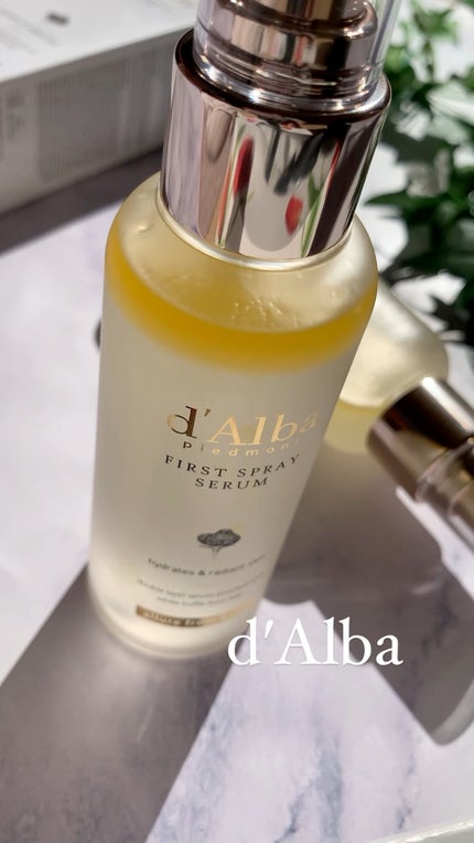ダルバ ホワイトトリュフファーストスプレーセラム/ダルバ/ミスト状化粧水を使ったクチコミ(1枚目)